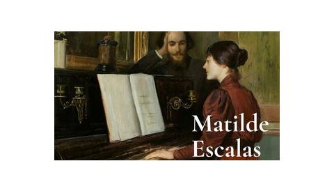 CARTELL MATILDE ESCALAS